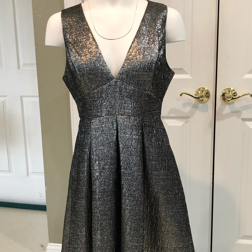 Susana Monaco Metallic Baby Doll Dress - NWT